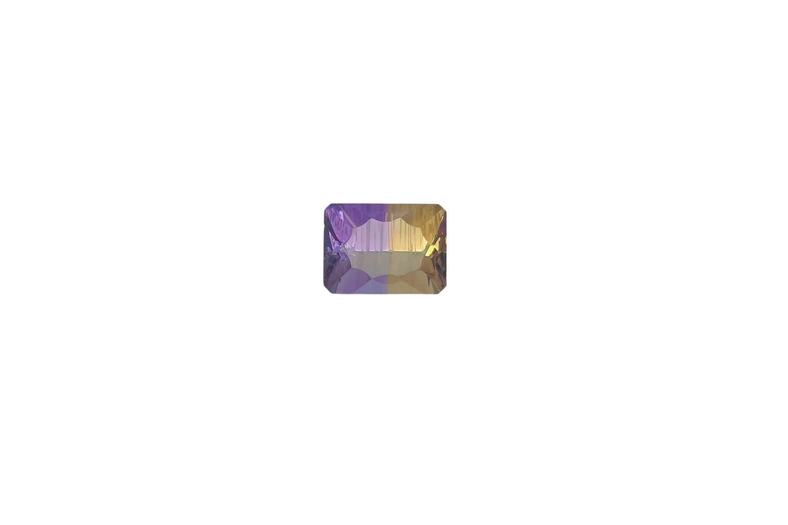 10.27ct Natural Ametrine Emerald Cut Loose Gemstone From Bolivia — view 4